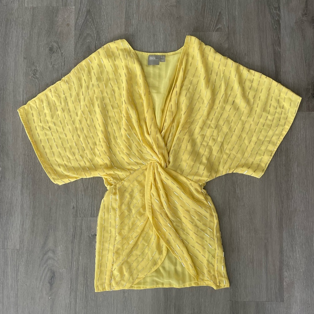 (NWOT) ASOS knot front Top Size 0